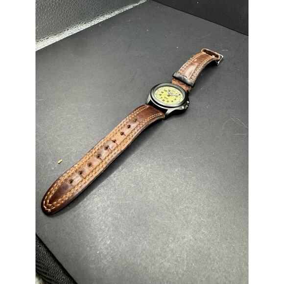 Timex Expedition Indiglo Black Tone Quartz Analog Women\'s Watch Brown Band main image 4